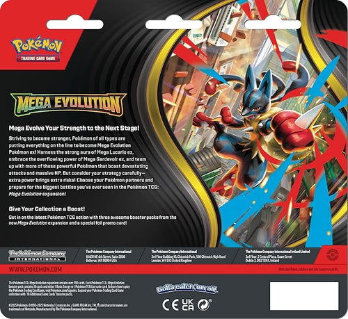 Mega Evolutions 1 Three Booster Blister