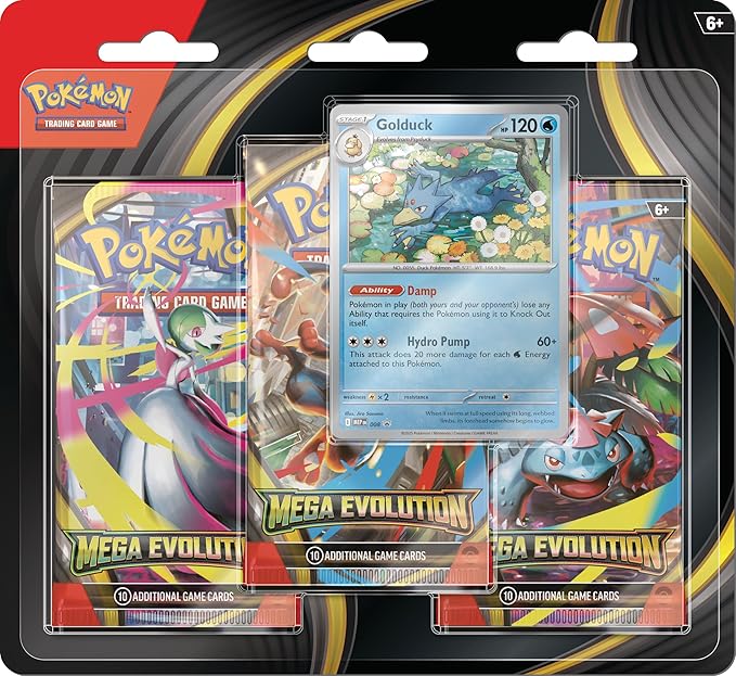Mega Evolutions 1 Three Booster Blister