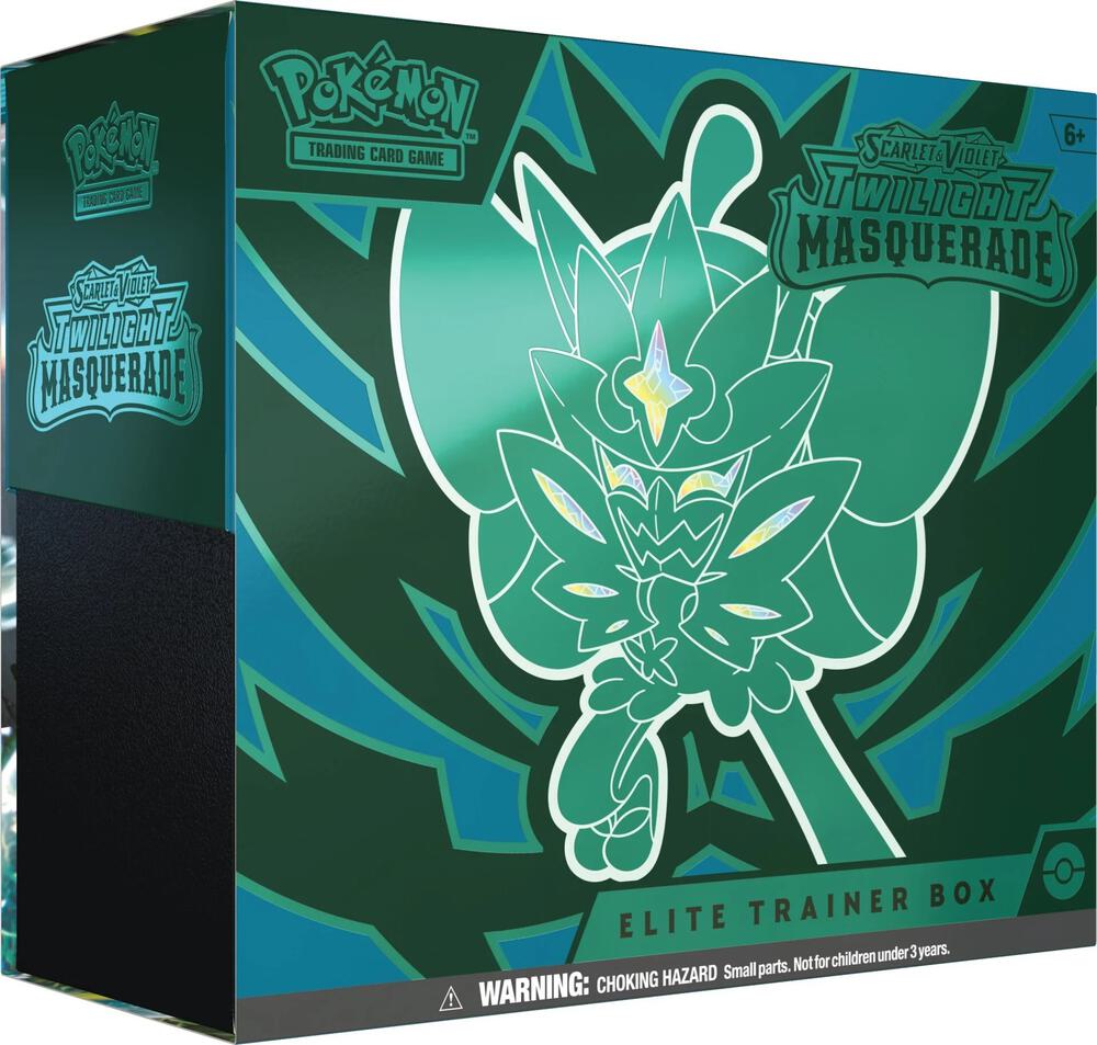 Pokémon TCG: Scarlet & Violet – Twilight Masquerade Elite Trainer Box